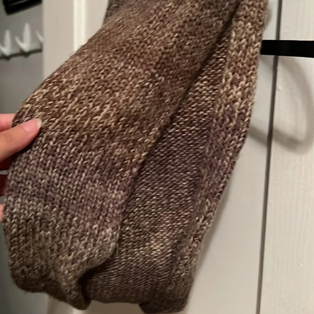 Mossimo Women’s Y2K Brown Tones Cowl Infinity Scarf Autumn Millennial Fashion